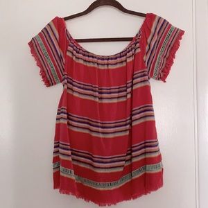 Adorable off the shoulder top